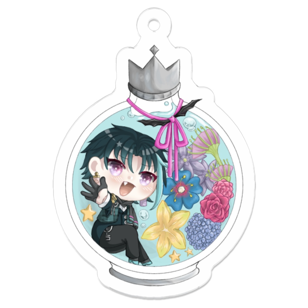 ハーバリウムアクキー