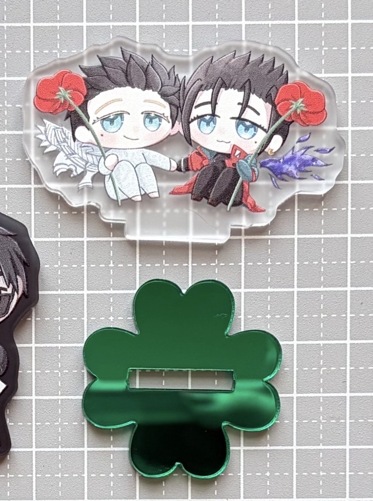 黒髪双子アクスタ