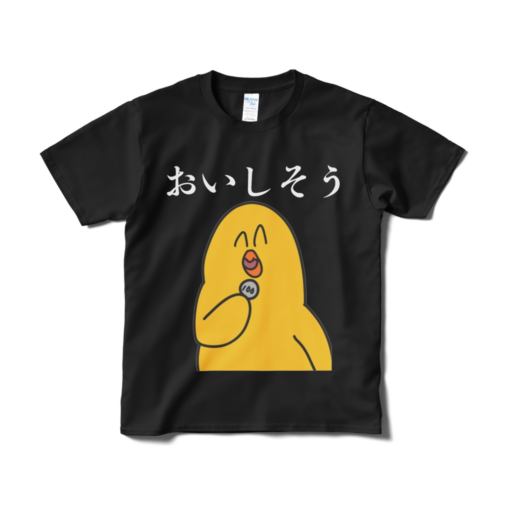 ゲーセンの筐体の中にいそうな鳥のTシャツ