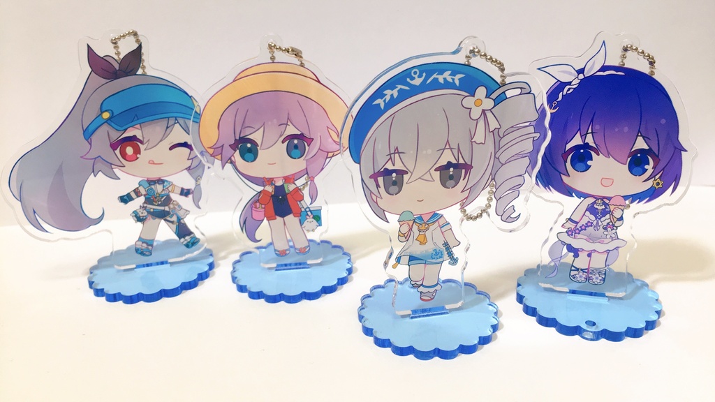 崩壊3rdアクスタ4人セット