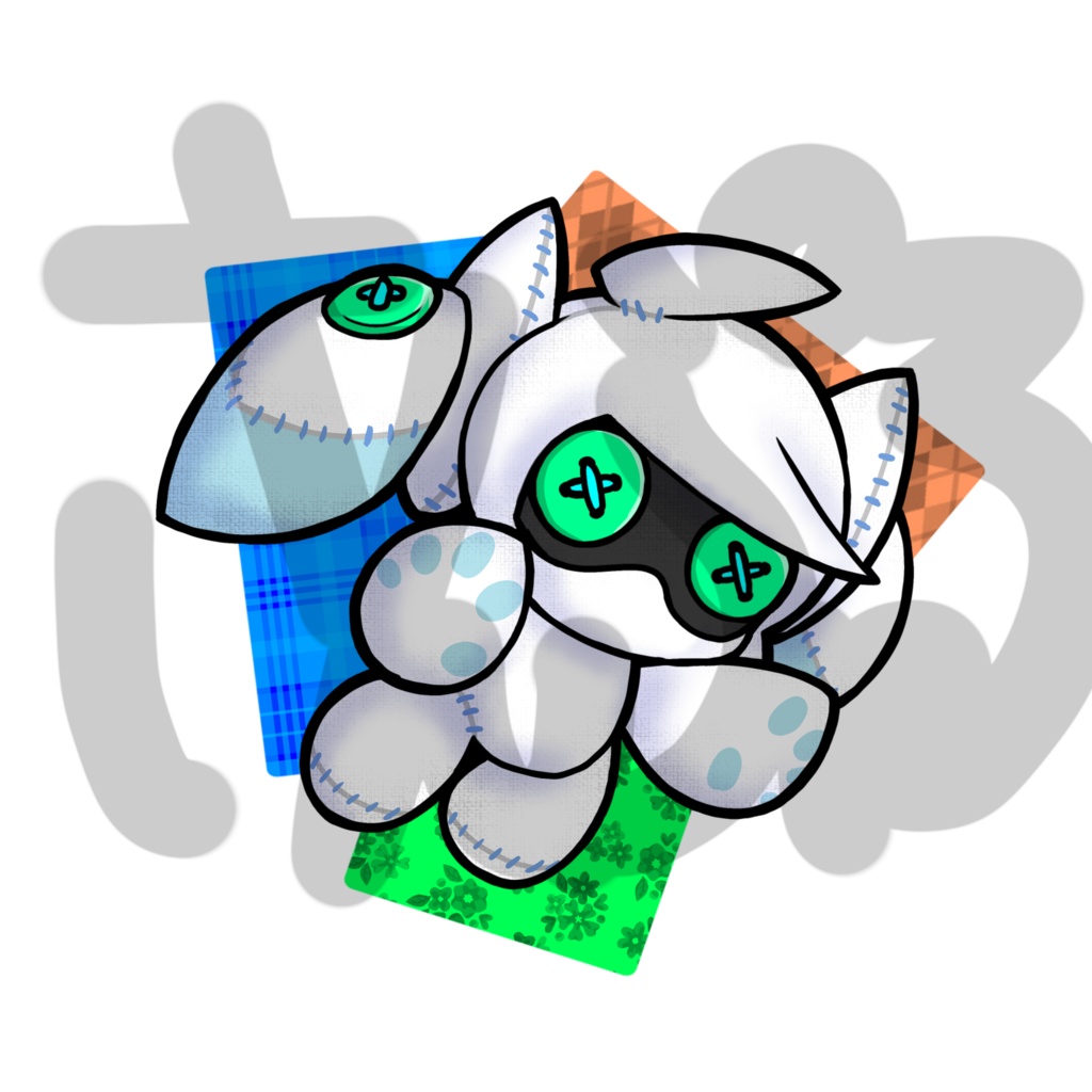 パペット風ステッカー Voidoll