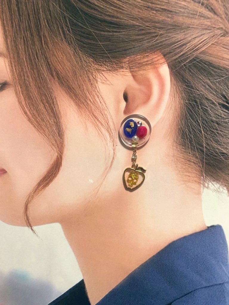 ポムフィオーレ寮 イヤーアクセサリー