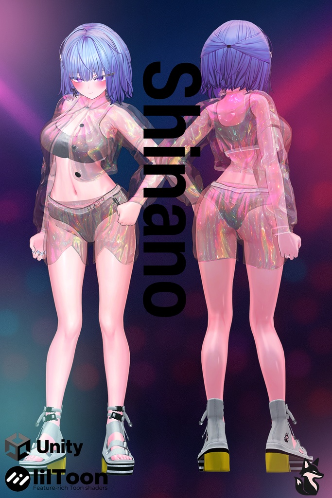 【VRC 衣装】 Vinyl Outfit