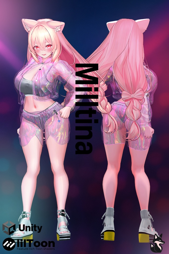【VRC 衣装】 Vinyl Outfit