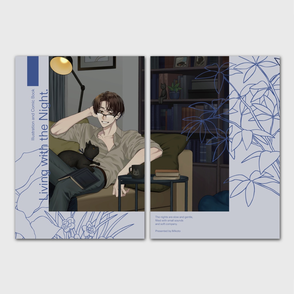 イラスト＆コミック集「Living with the Night.」
