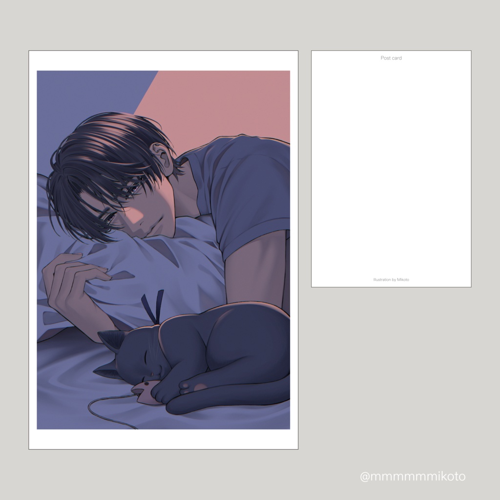 ポストカードC「Goodnight」