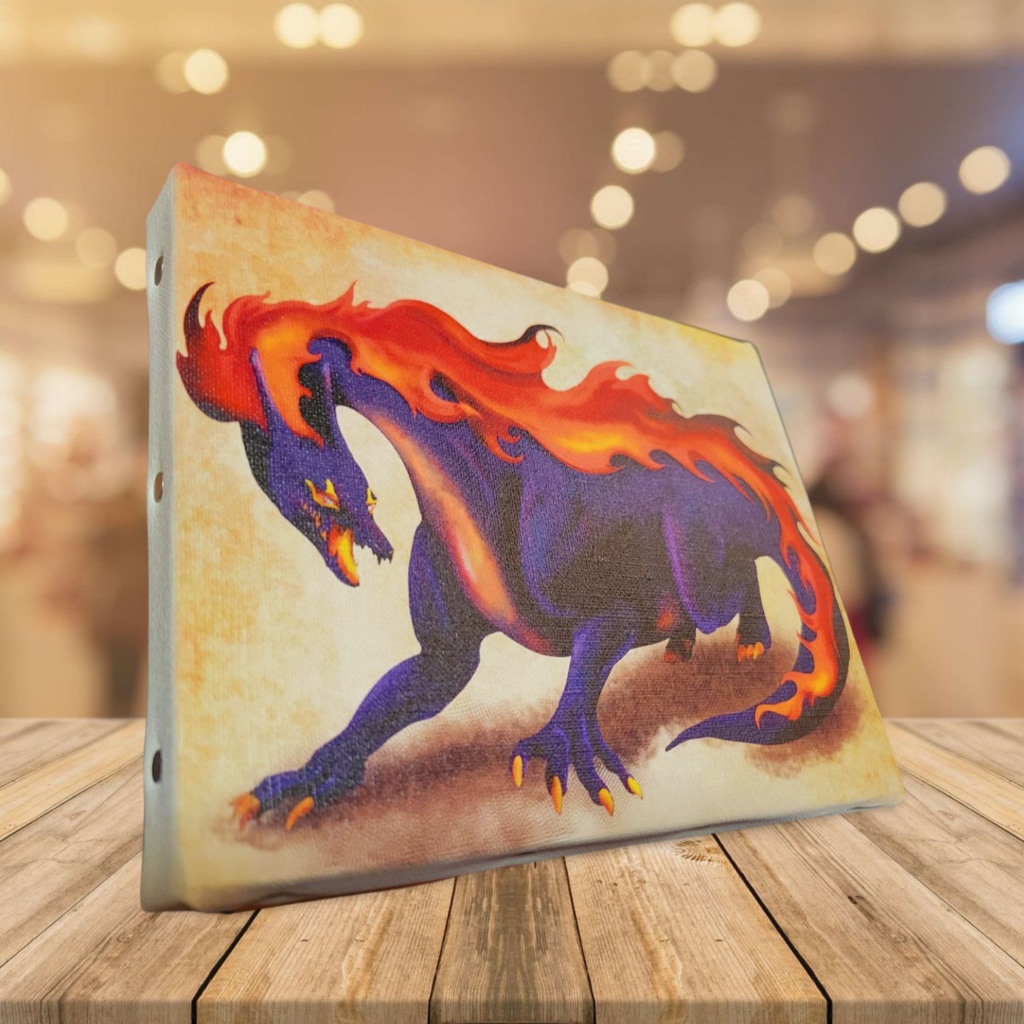 サラマンドラ【アートキャンバス】