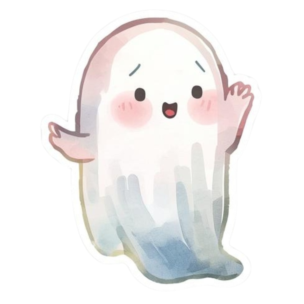 魔女とハロウィンのクリップアート水彩イラスト素材集(PNG)