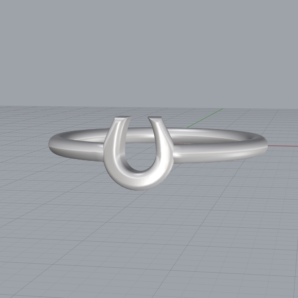 【商用利用可】リング02 3Dプリンター用データ STLデータ