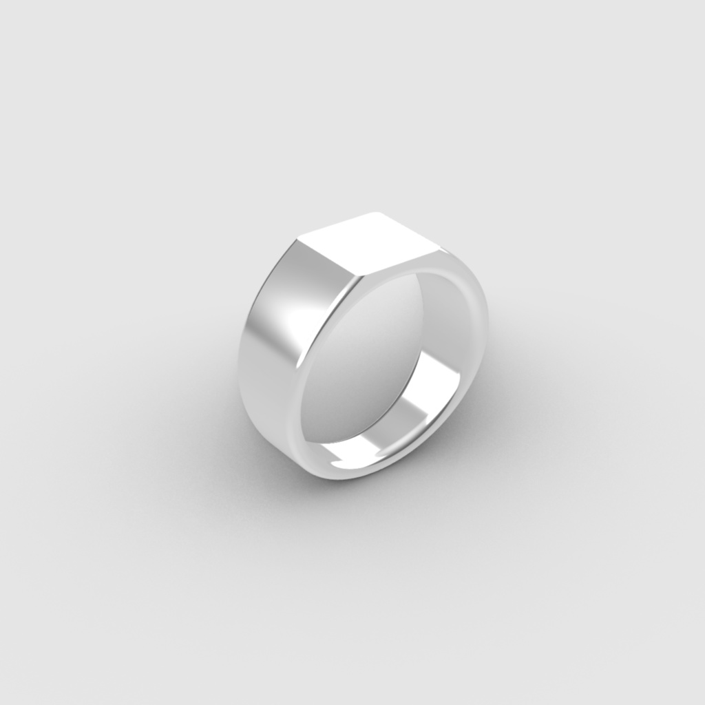 【商用利用可】リング03 3Dプリンター用データ STLデータ