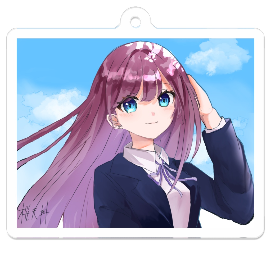 女の子のアクキー