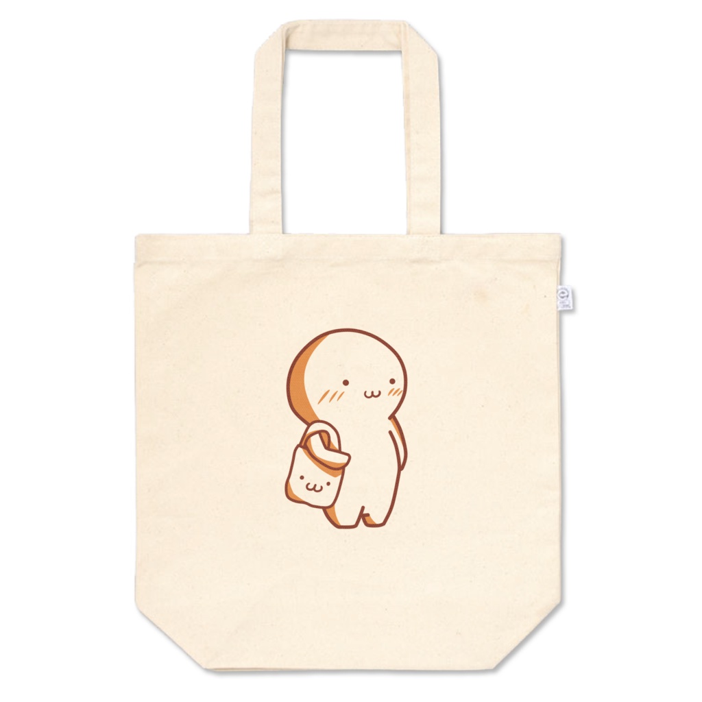 トートバッグ もちぽんのおでかけ