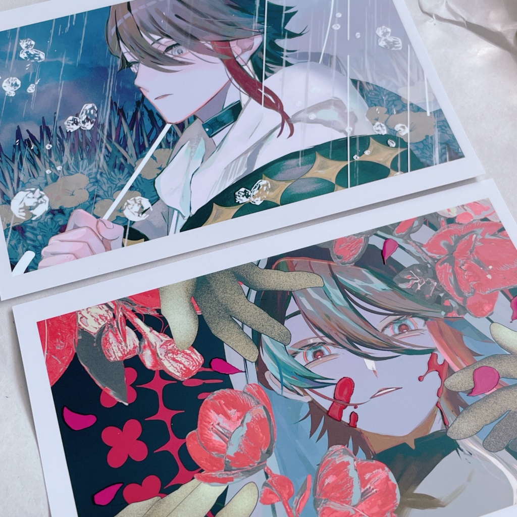 【にじそうさく11頒布物】にじさんじ非公式イラスト本・グッズ(三枝明那)