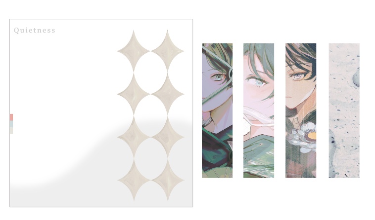 【にじそうさく11頒布物】にじさんじ非公式イラスト本・グッズ(三枝明那)