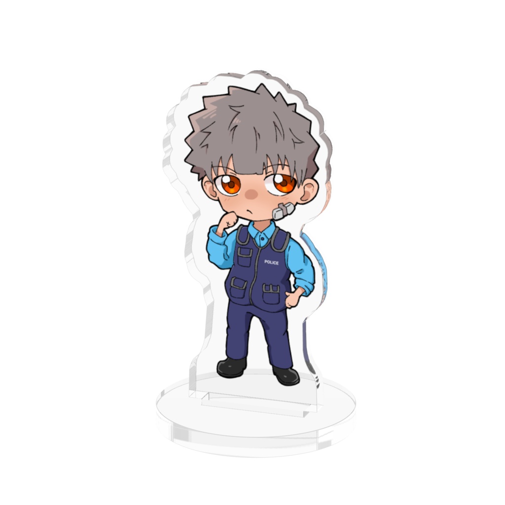 ポリスくん アクリルフィギュア