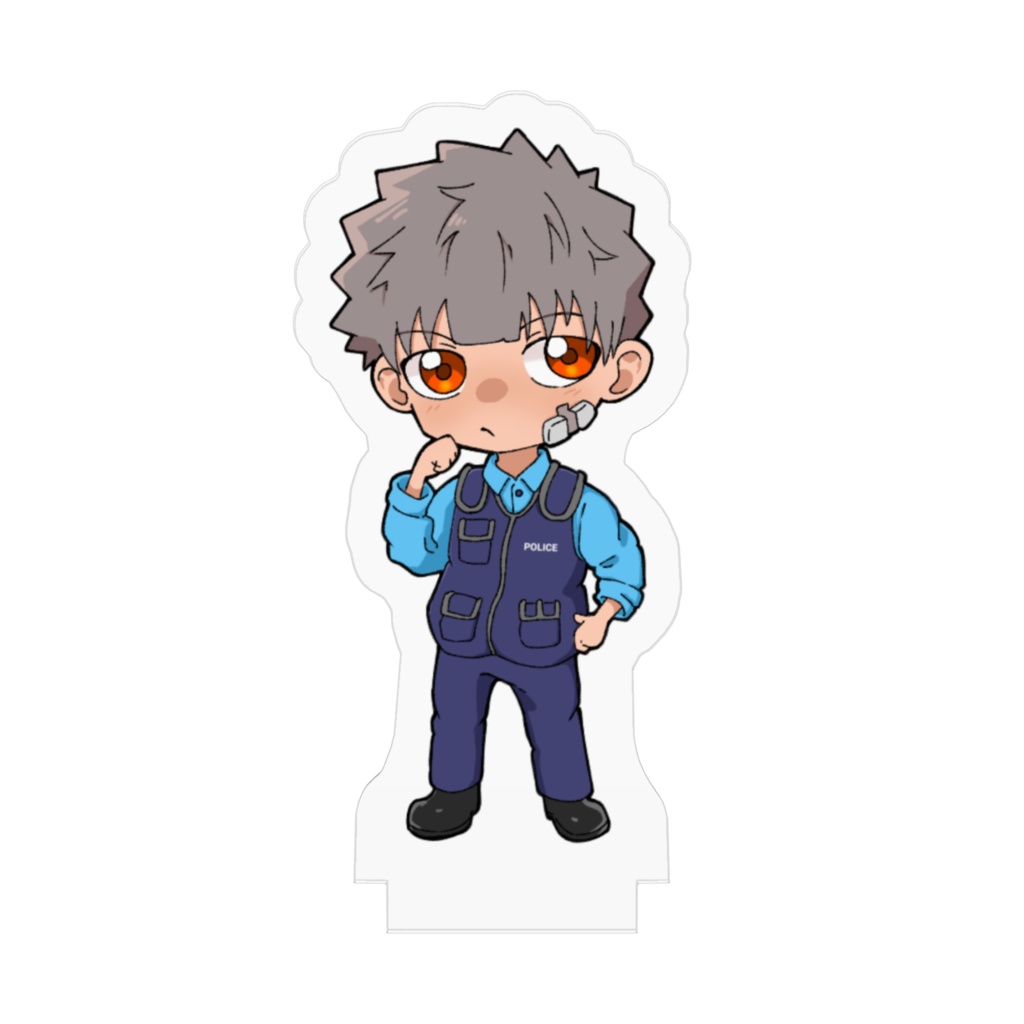 ポリスくん アクリルフィギュア