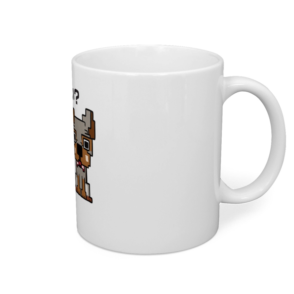 愉快なわんこのマグカップ