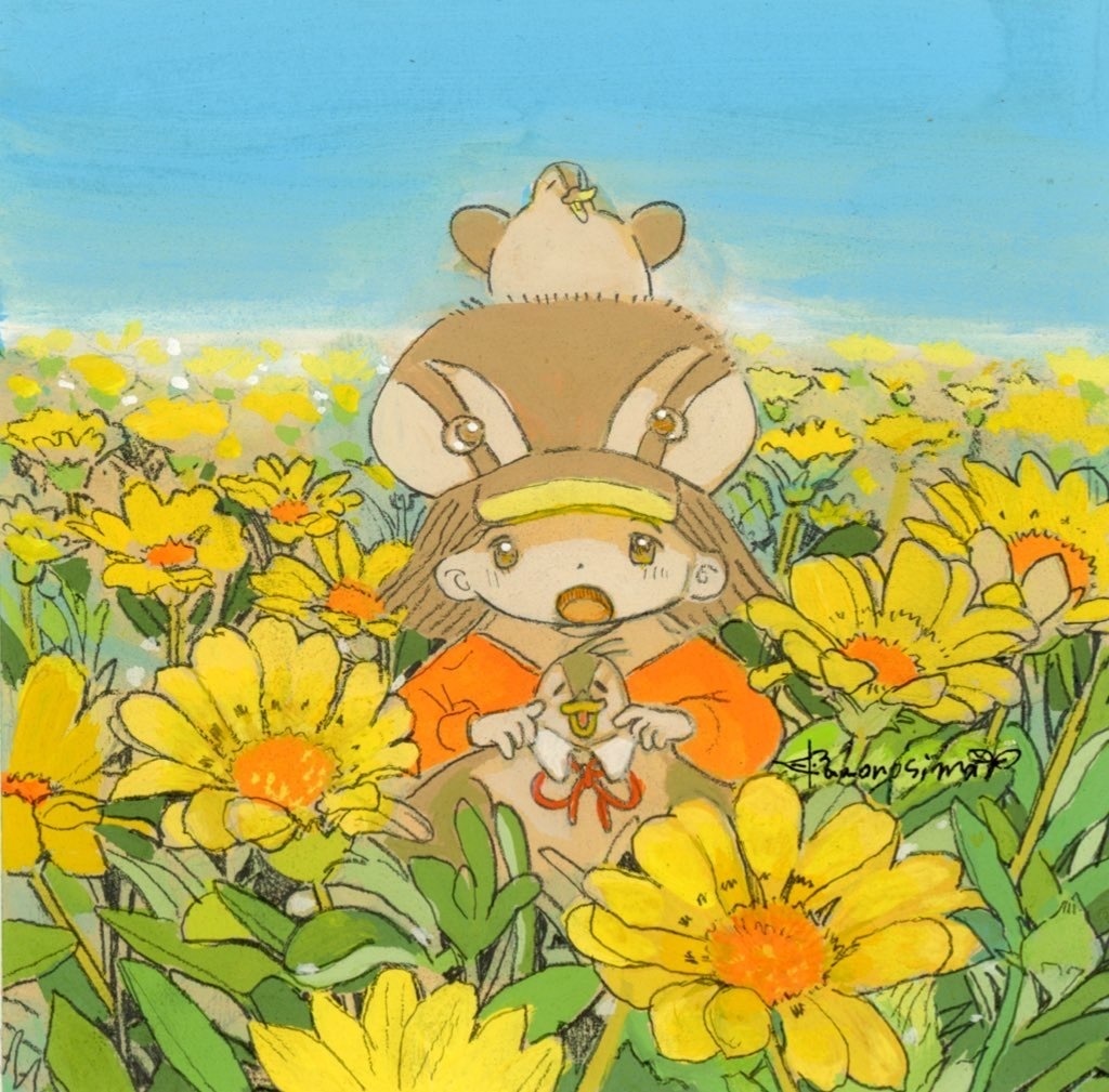 【額装原画】はいチーズ！