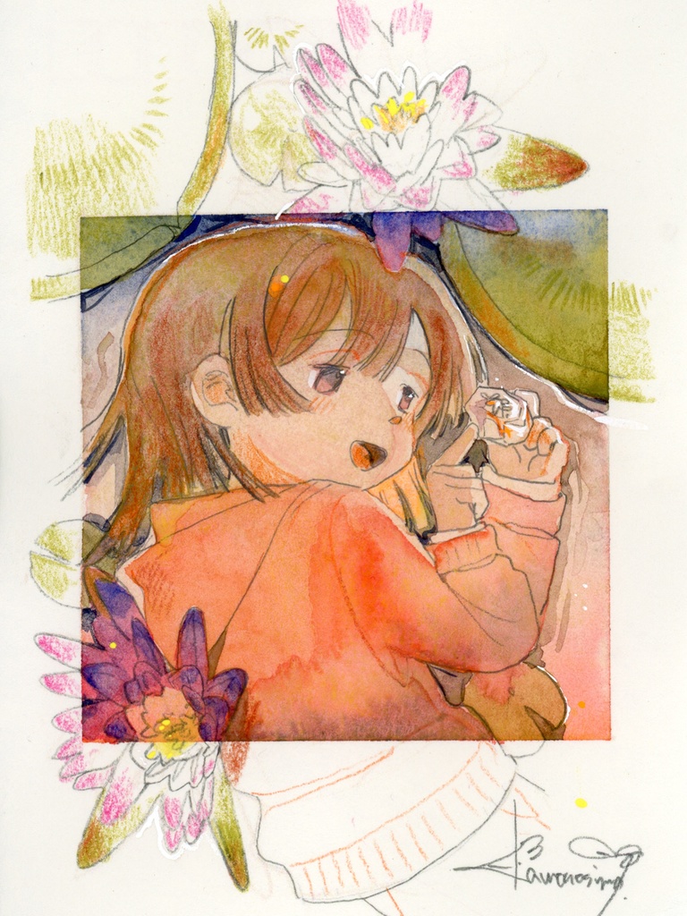 【no:1〜5】フレームレス原画