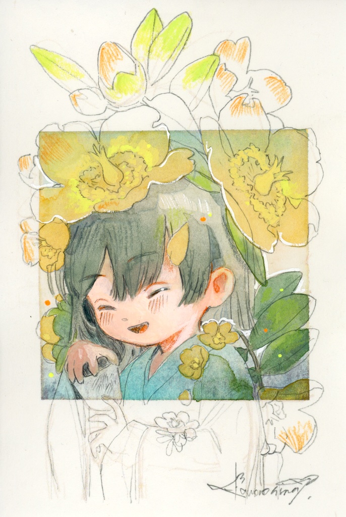 【no:6〜10】フレームレス原画