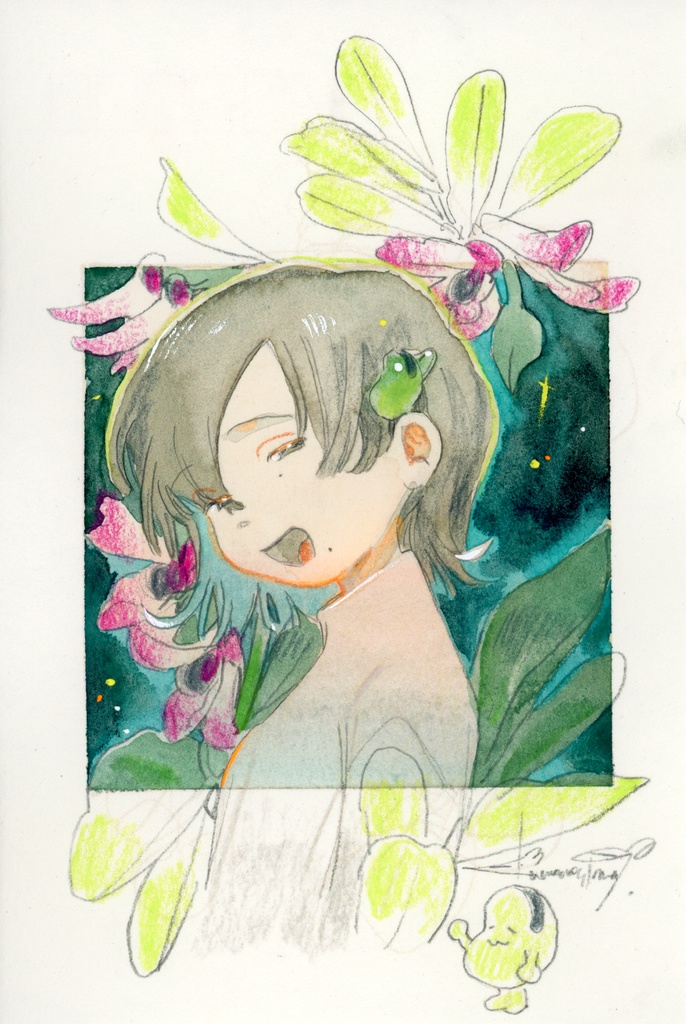 【no:11〜15】フレームレス原画