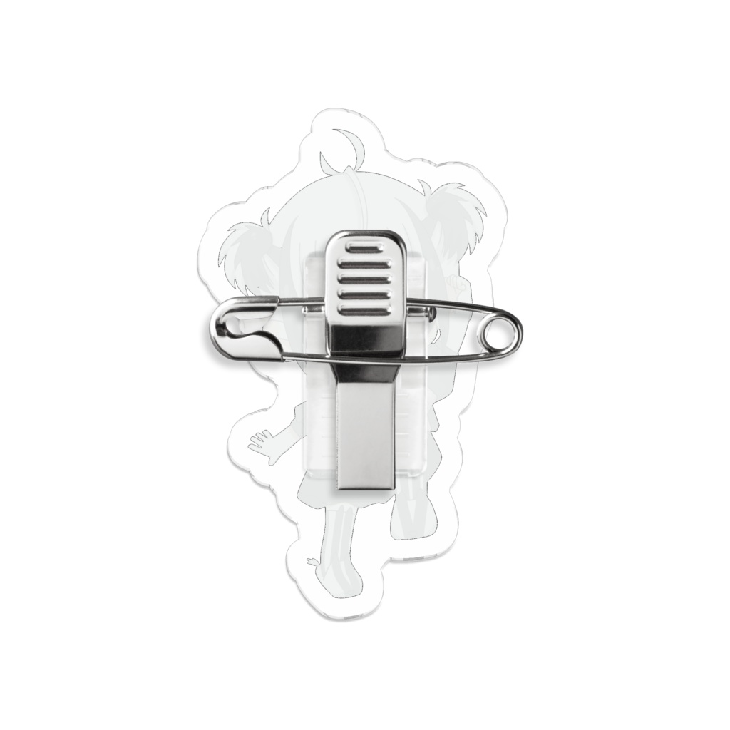 ちびあなぐまちゃんアクリルバッジ