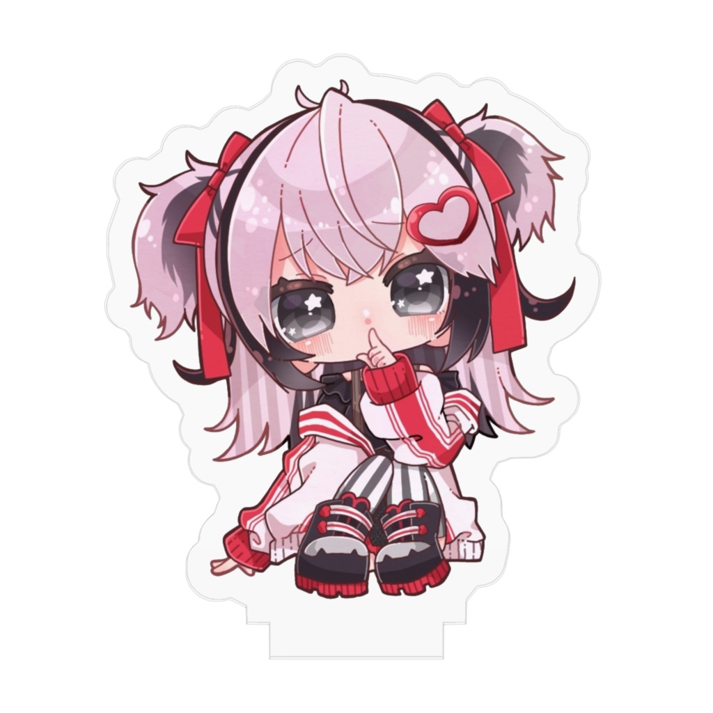 あなぐまおすわりアクリルフィギュア