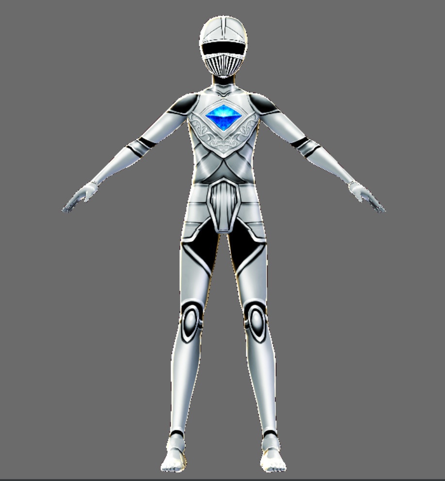 3d甲冑兵シリーズ vrm形式 無料版&有料セット版