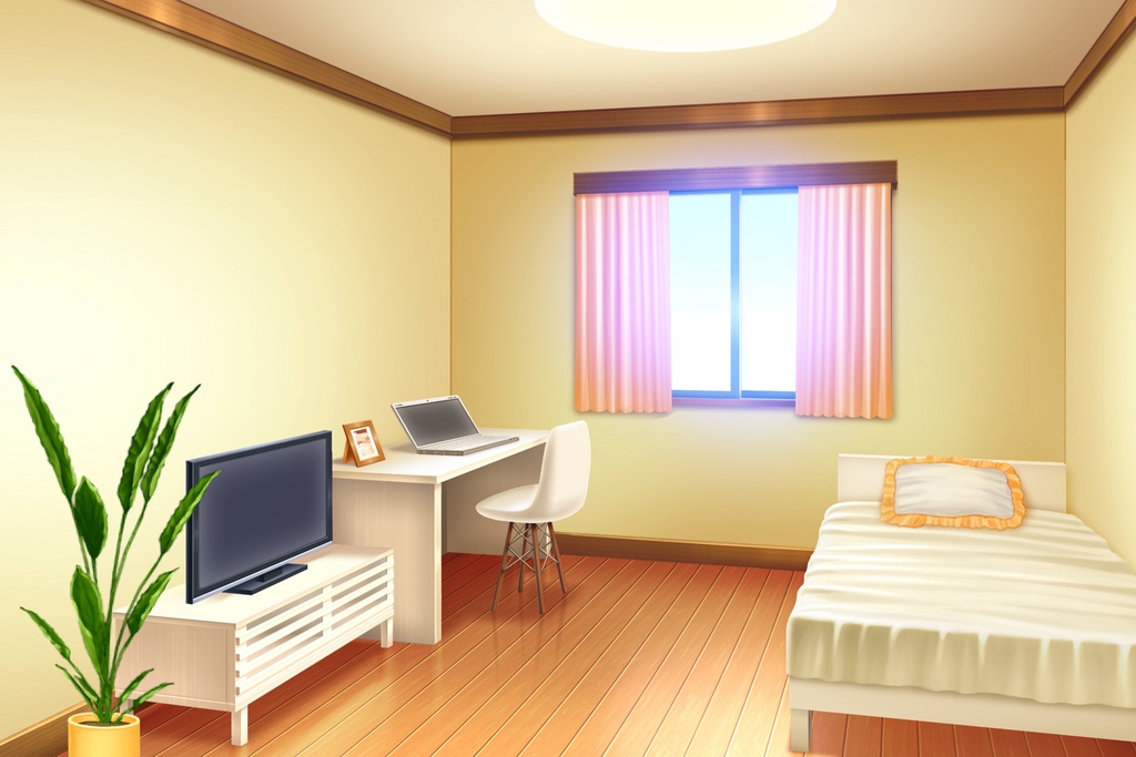 単品5種背景素材v30c 女の部屋