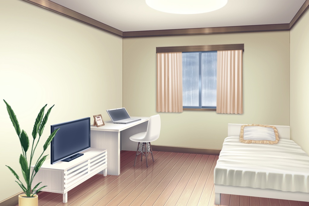 単品5種背景素材v30c 女の部屋