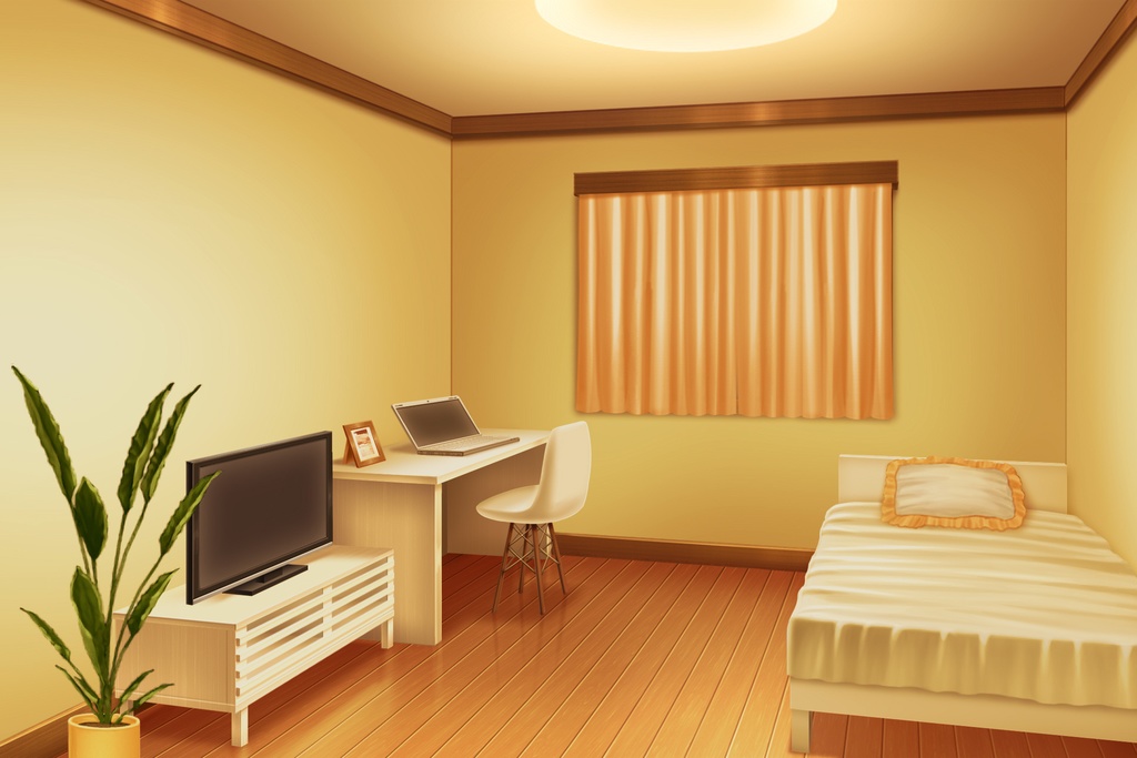 単品5種背景素材v30c 女の部屋