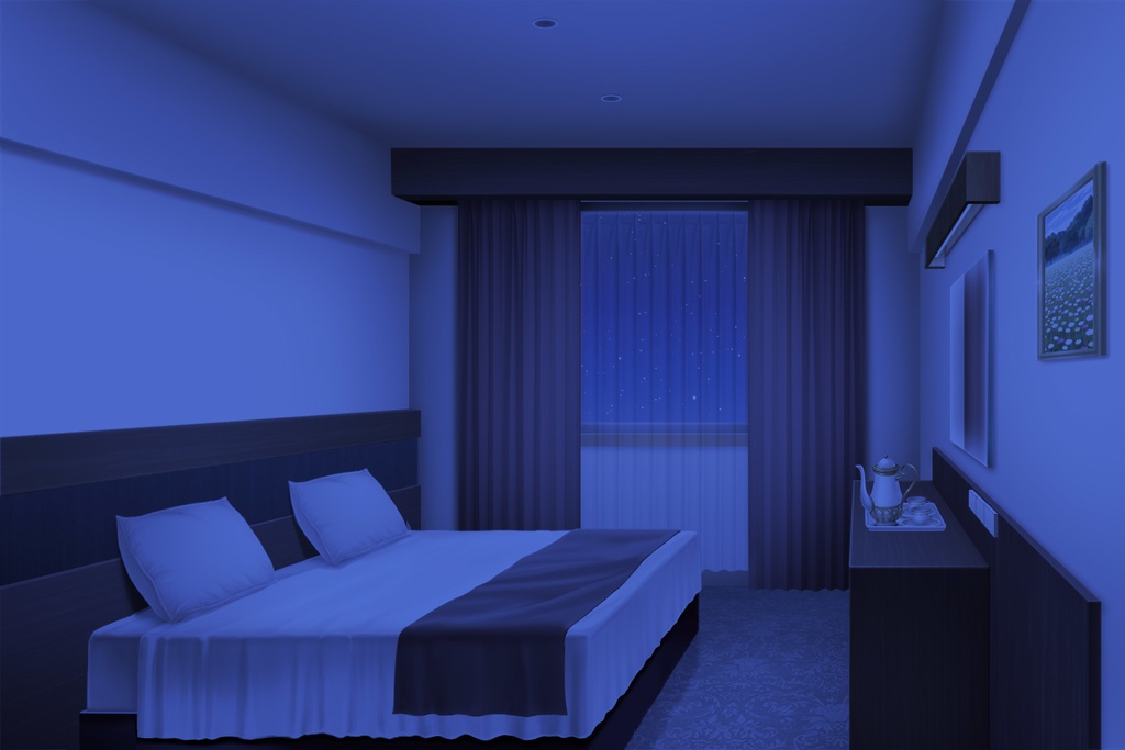 単品5種背景素材v88ホテル個室Sシングル Tツイン Dダブル