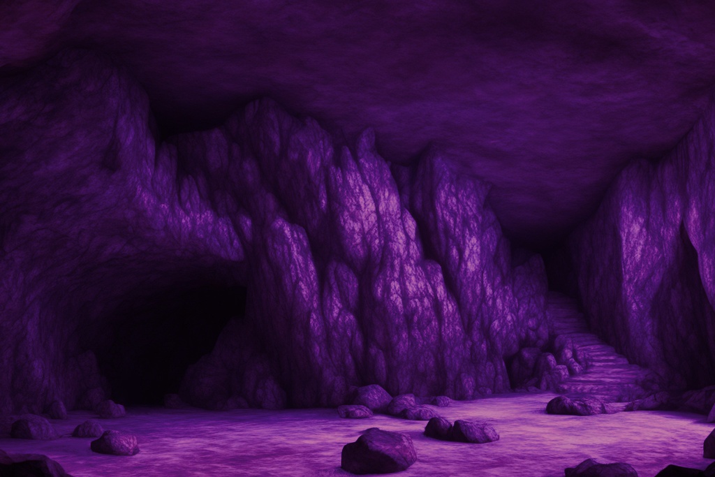 単品5種背景素材v19b洞窟内