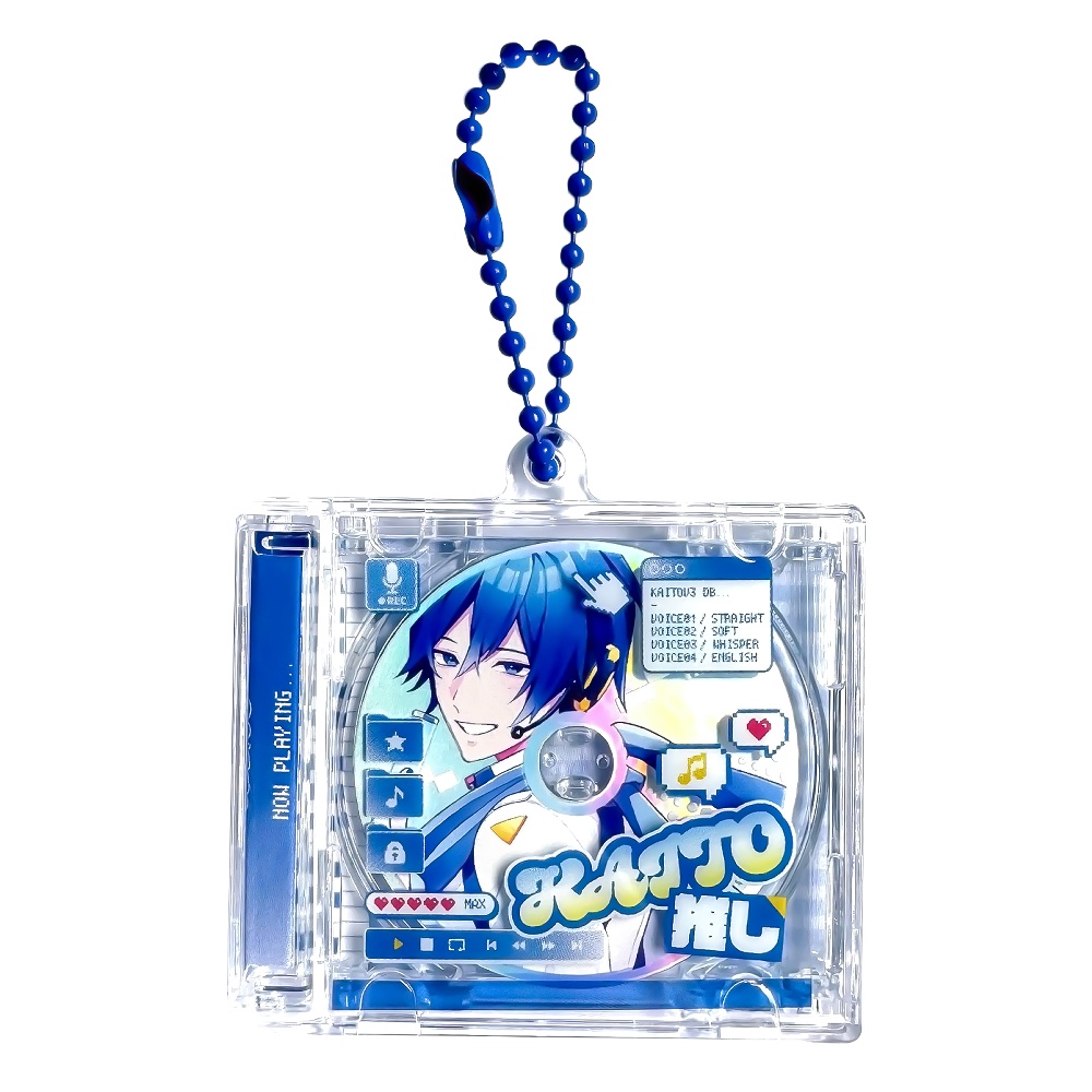 【発送完了】KAITOV3 / ミニチュアCDキーホルダー【DMB事後受注頒布】