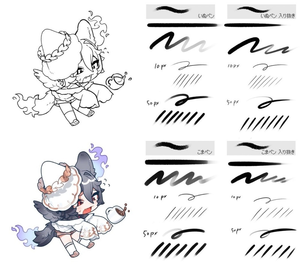 millhkブラシセット 1