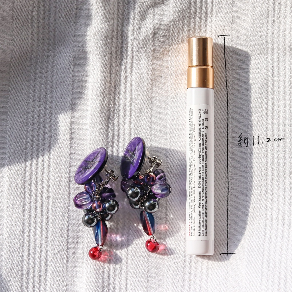 エヴァンゲリオン 初号機 覚醒【Kakusei(覚醒)】 / ハンドメイド イヤリング ヴィンテージ