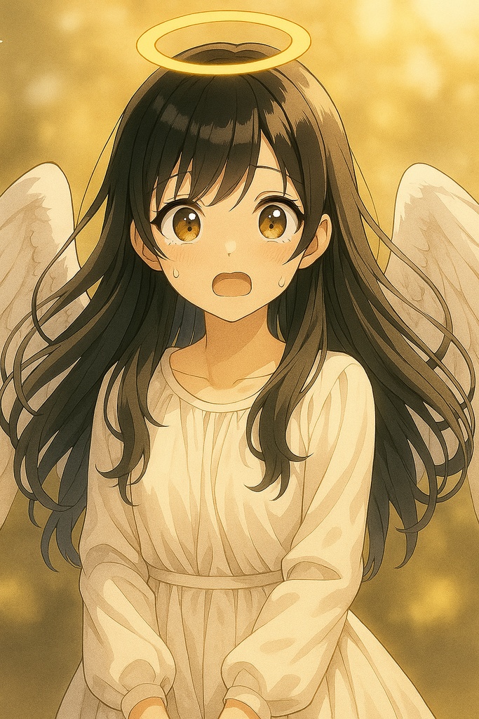 ニア|天使系少女の表情差分セット(6種)【商用利用可】