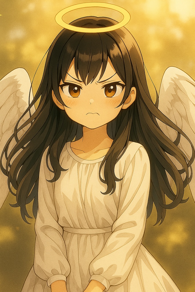 ニア|天使系少女の表情差分セット(6種)【商用利用可】