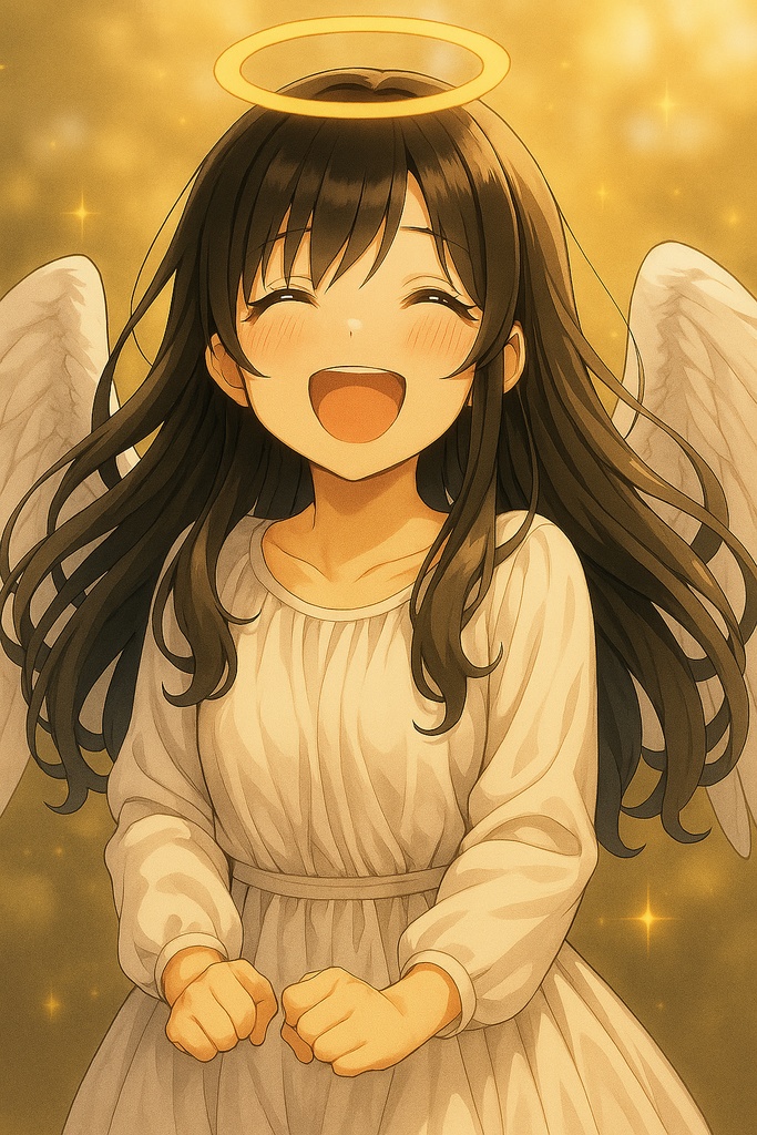 ニア|天使系少女の表情差分セット(6種)【商用利用可】