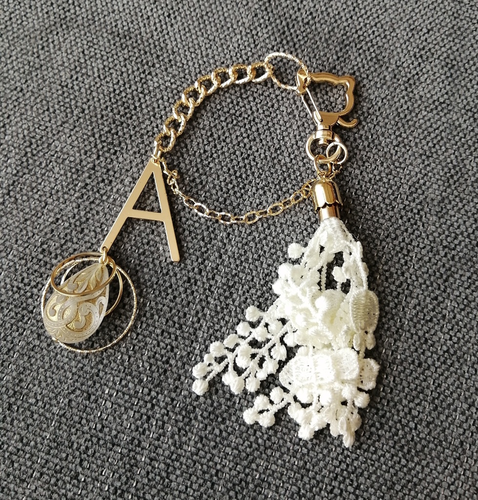 INITIAL ‘A’ bag charm