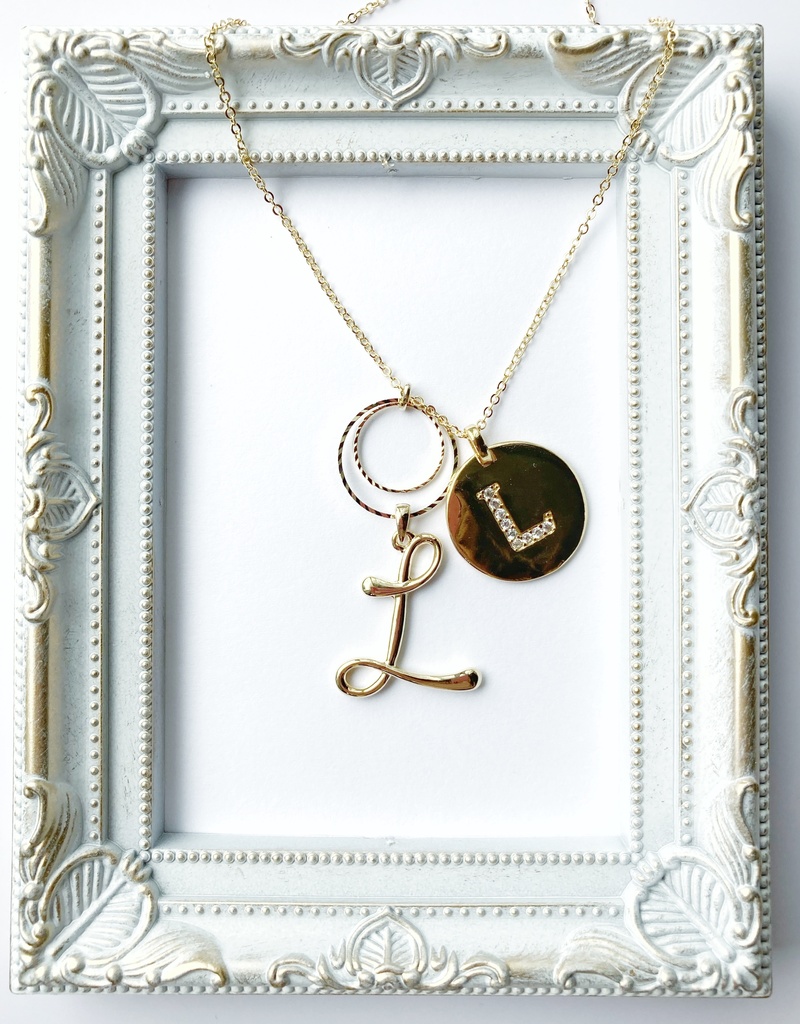 TWO L-WORDS LONG NECKLACE 