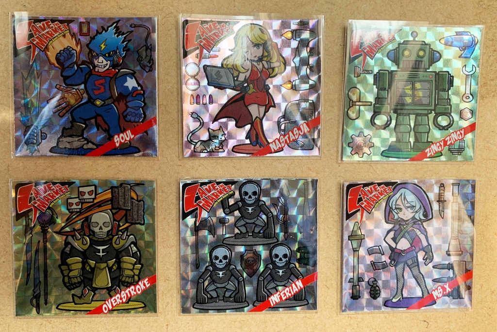 SAVE THE MARKET(セイブ・ザ・マーケット)+シール6枚付き