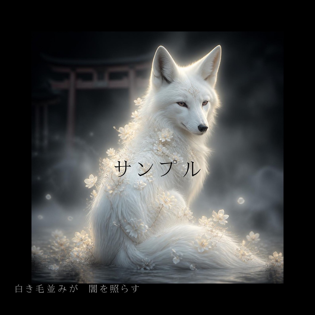 【無料版PDF】境界に宿るもの - 神域と怪異のビジュアルZINE(AIイラスト集)