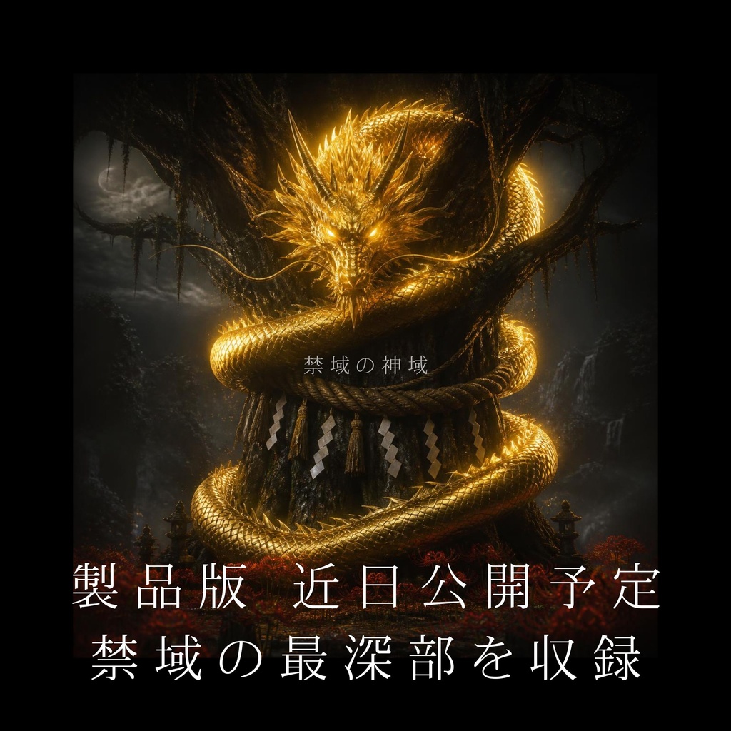【無料版PDF】境界に宿るもの - 神域と怪異のビジュアルZINE(AIイラスト集)