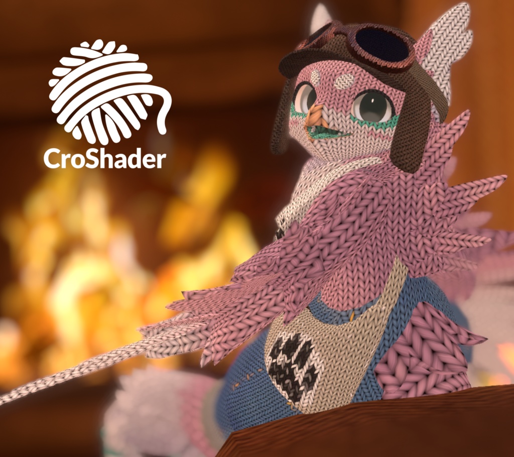 CroShader: A Crochet Shader for VRChat Avatars & Worlds