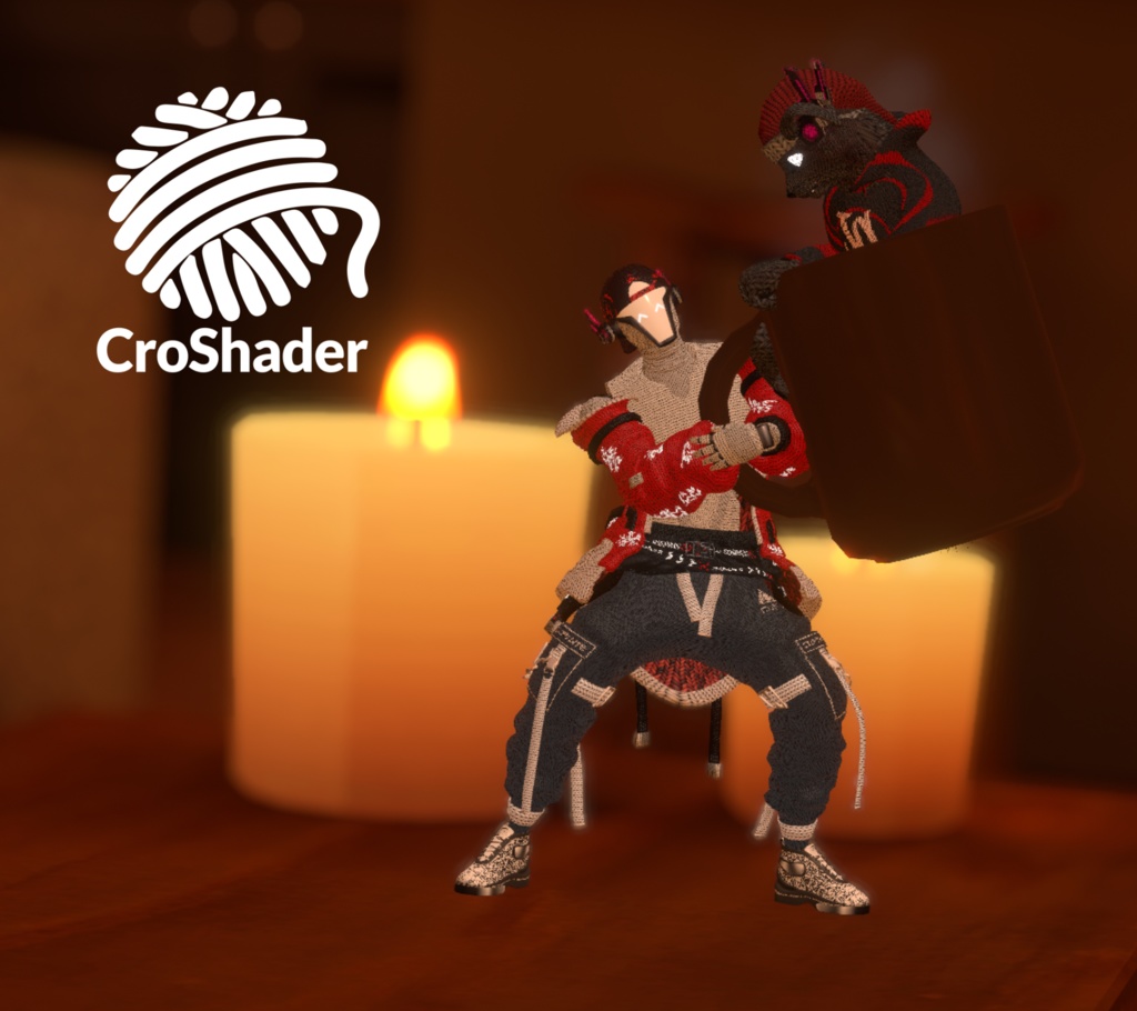 CroShader: A Crochet Shader for VRChat Avatars & Worlds
