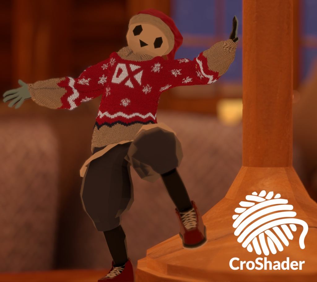 CroShader: A Crochet Shader for VRChat Avatars & Worlds