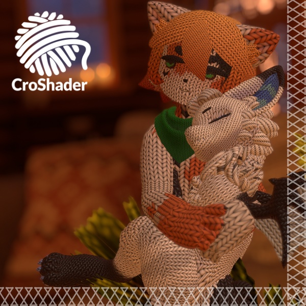 CroShader:  A Crochet Shader for VRChat Avatars & Worlds