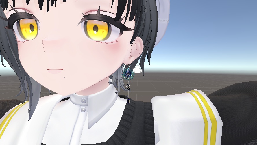 【無料/free】MA対応 花火イヤリング(カラバリ3種)