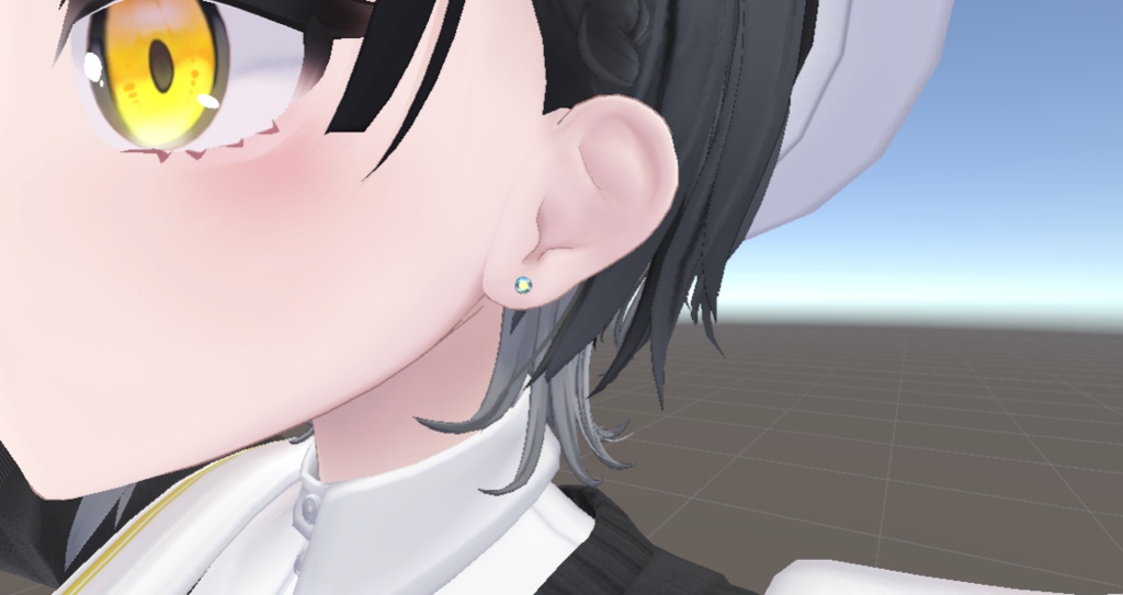 【無料/free】MA対応 宝石ピアス(支援版特典あり)